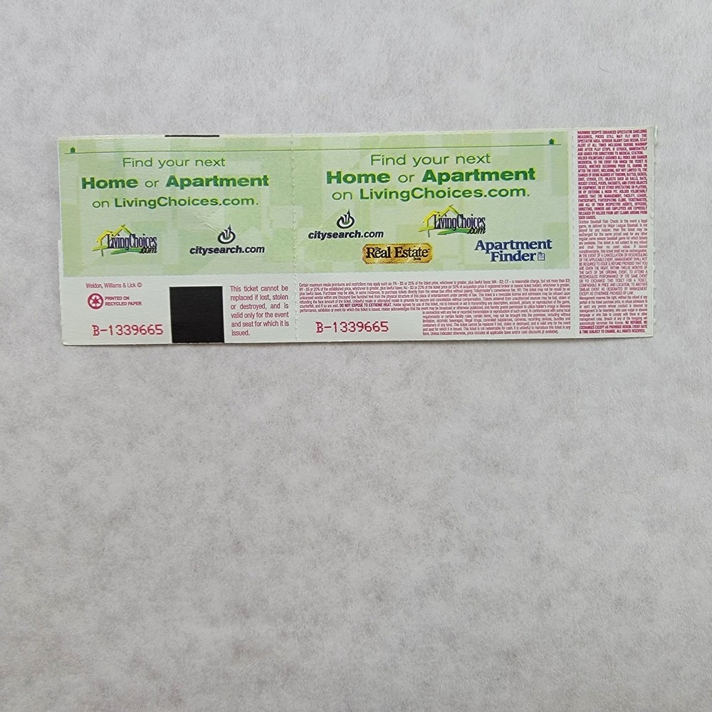 Santana Concert Ticket Stub UMB Bank Pavilion Maryland Heights MO July 6 2003 - Picture 8 of 10